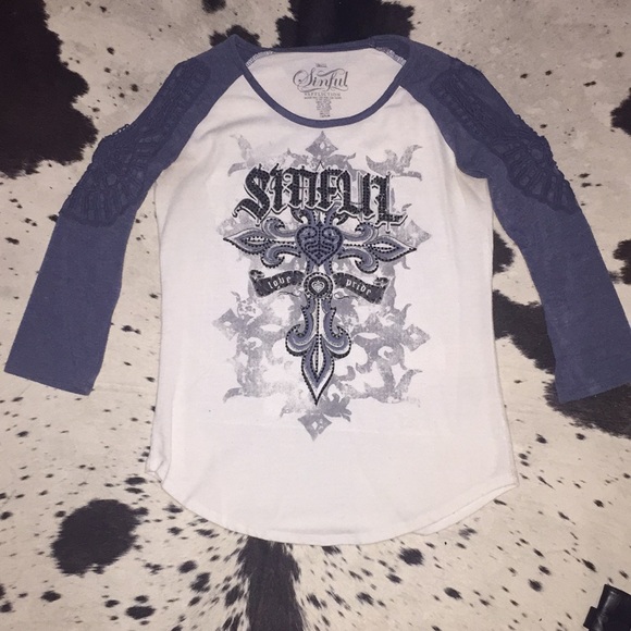 Affliction Tops - Sinful by Affliction Shirt